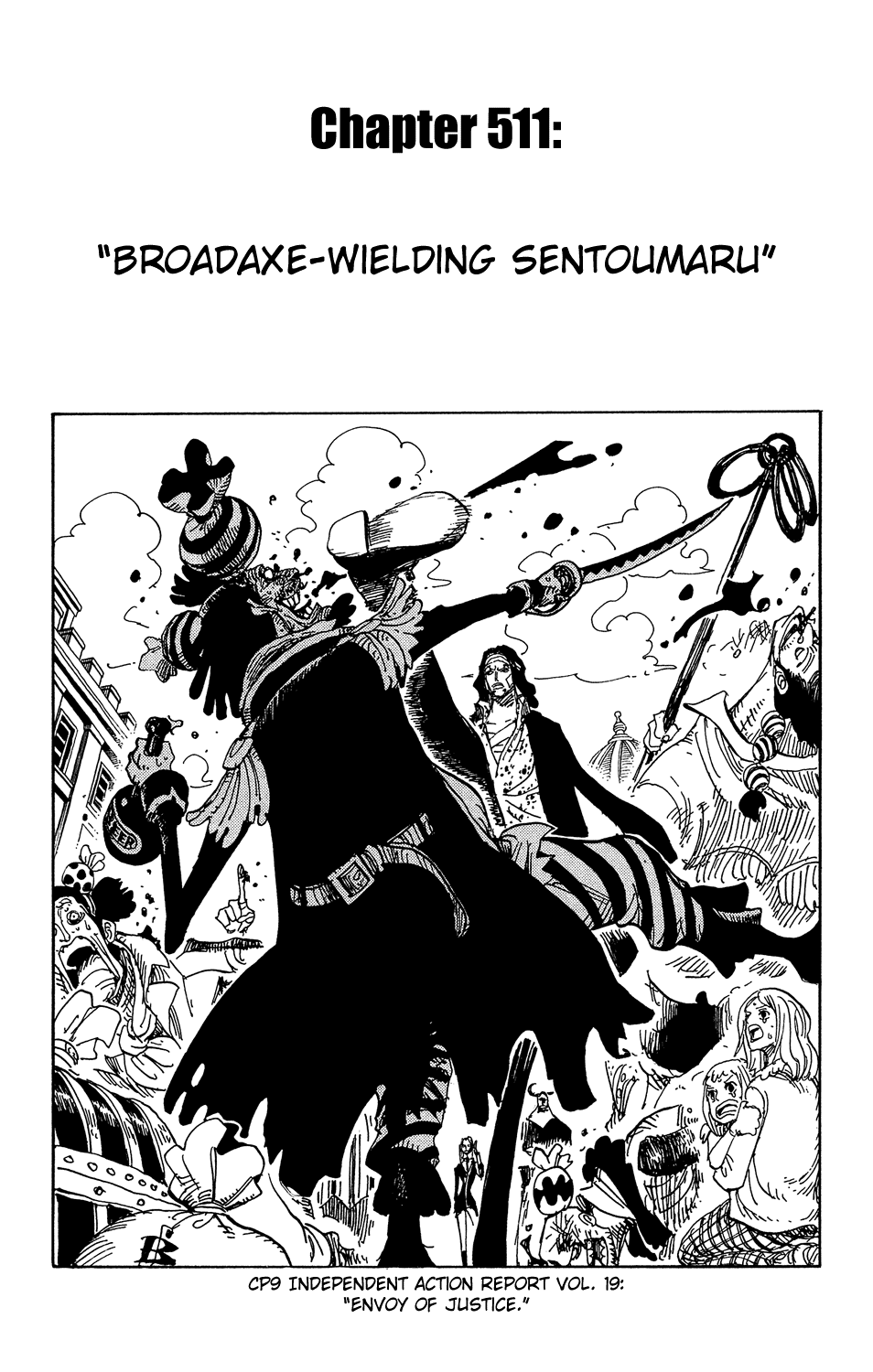 One Piece, Chapter 511 image 01